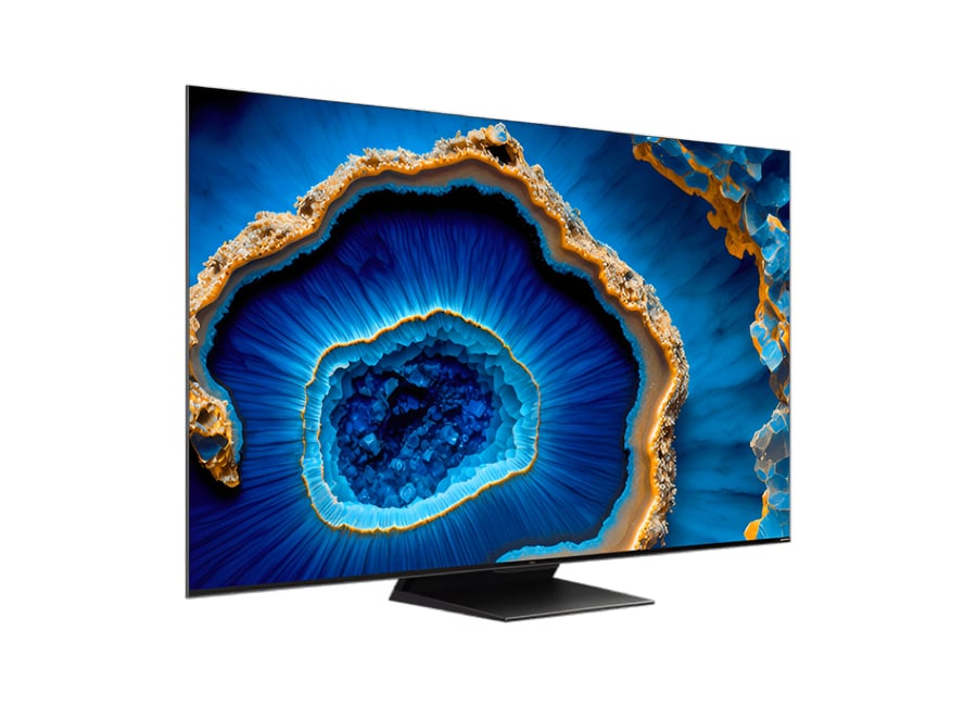 ტელევიზორი QLED TCL QD-mini LED TV 55"(140cm)/ 55C755/M653G1S-RU/GE (2023) QD-mini LED 4K Google TV ; 1300nit; 144Hz VRR; IMAX Enhanced