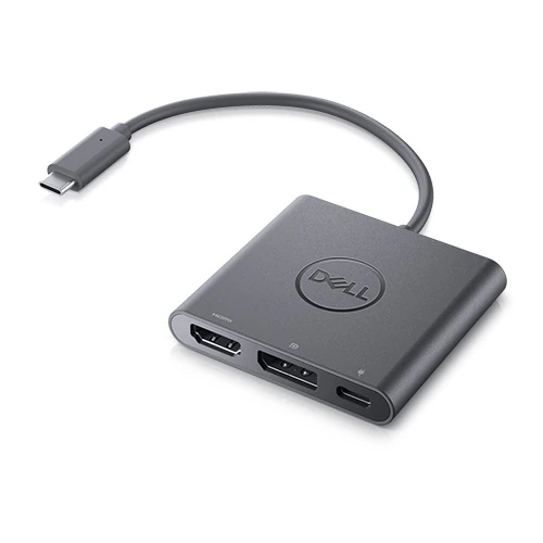 ადაპტერი Dell Adapter - USB-C to HDMI/ DisplayPort with Power Delivery