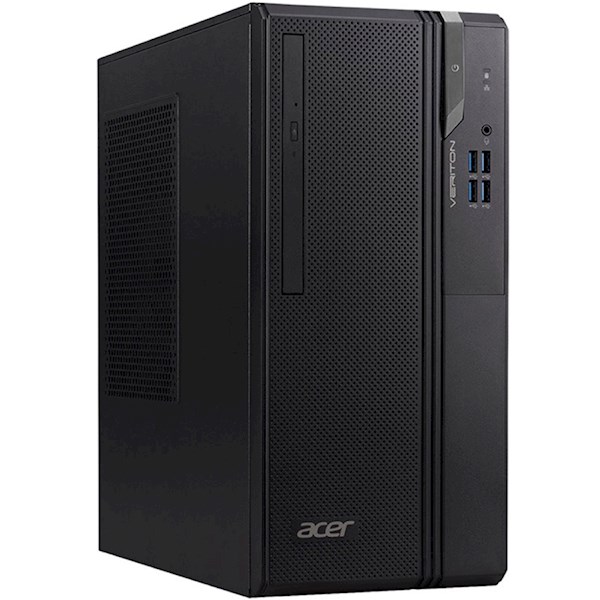 დესკტოპი Acer PC Veriton S2690G TWR Intel Core i5-12400, 8GB, F512GB, UMA, kb+m, Lin, black