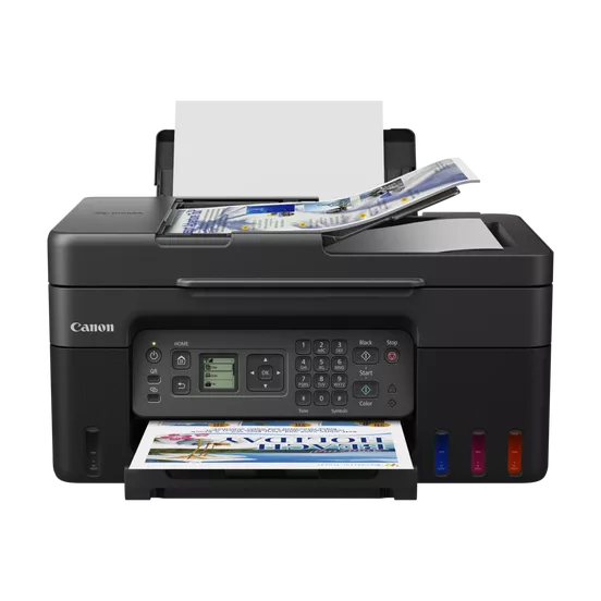 პრინტერი Canon 5807C009AA Pixma G4470, MFP, A4, Wi-Fi, USB, Black | Print, Scan, Copy & Fax with ADF, WiFI and Cloud |  GI-41