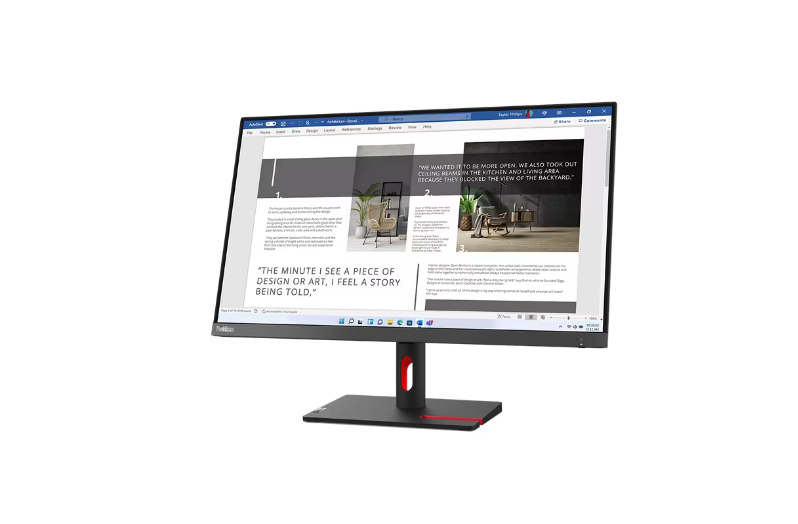 მონიტორი Lenovo ThinkVision S27i-30 27'FHD IPS 4ms 100Hz 300 nits 1300:1 2x HDMI VGA 3Y