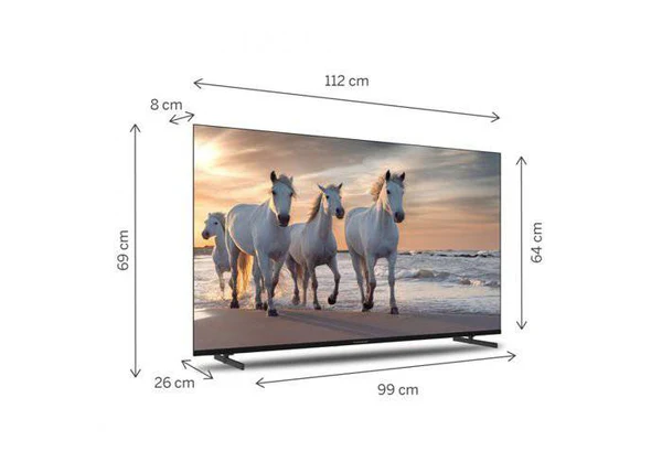 ტელევიზორი TV Thomson 50 DLED WEB LD50UDS-F1W, 
