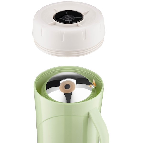  თერმოსი  Ardesto Vacuum flask Gemini Gourmet, 1800ml, plastic, borosilicate glass, green