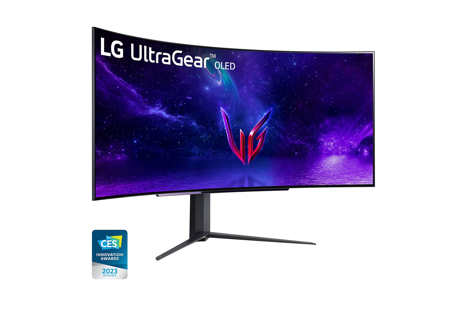 მონიტორი LG Ultragear 45GR95QE 45" Curved OLED WQHD 3440 x 1440 0.03ms 240Hz