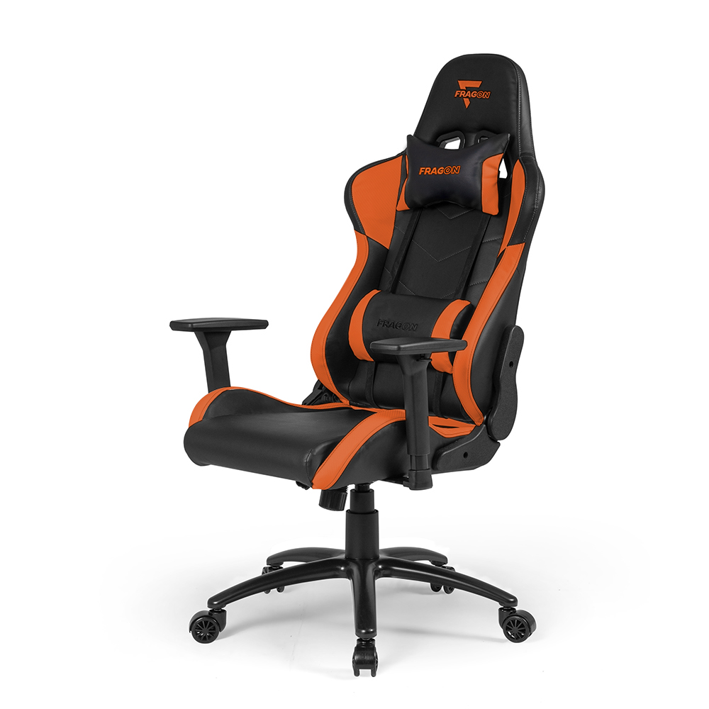 GAMING სავარძელი Fragon Game Chair 3X series |  FGLHF3BT3D1222OR1 | Black/Orange