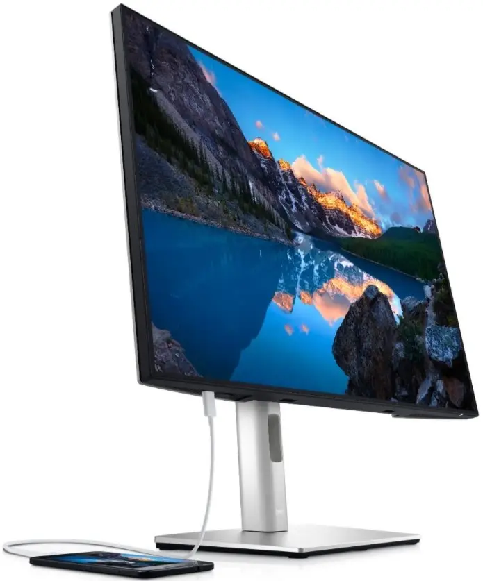 მონიტორი Dell UltraSharp 24 USB-C Hub Monitor - U2421E | WUXGA 1920 x 1200 at 60 Hz | Anti-glare, 3H Hard Coating | IPS | 16:10 | 350 cd/m² | 1000:1 | USB-C hub | 8 ms (normal); 5 ms (fast) | DisplayPort (DisplayPort 1.4 mode) HDMI (HDCP 1.4) USB-C 3.2 Gen 1 upstream/DisplayPort 1.4 (power up to 90W) USB-C 3.2 Gen 1 downstream (power up to 15W) DisplayPort output (MST) 2 x USB 3.2 Gen 1 downstream USB 3.2 Gen 1 downstream with Battery Charging 1.2 Audio line-out (mini-jack) Network (RJ-45)