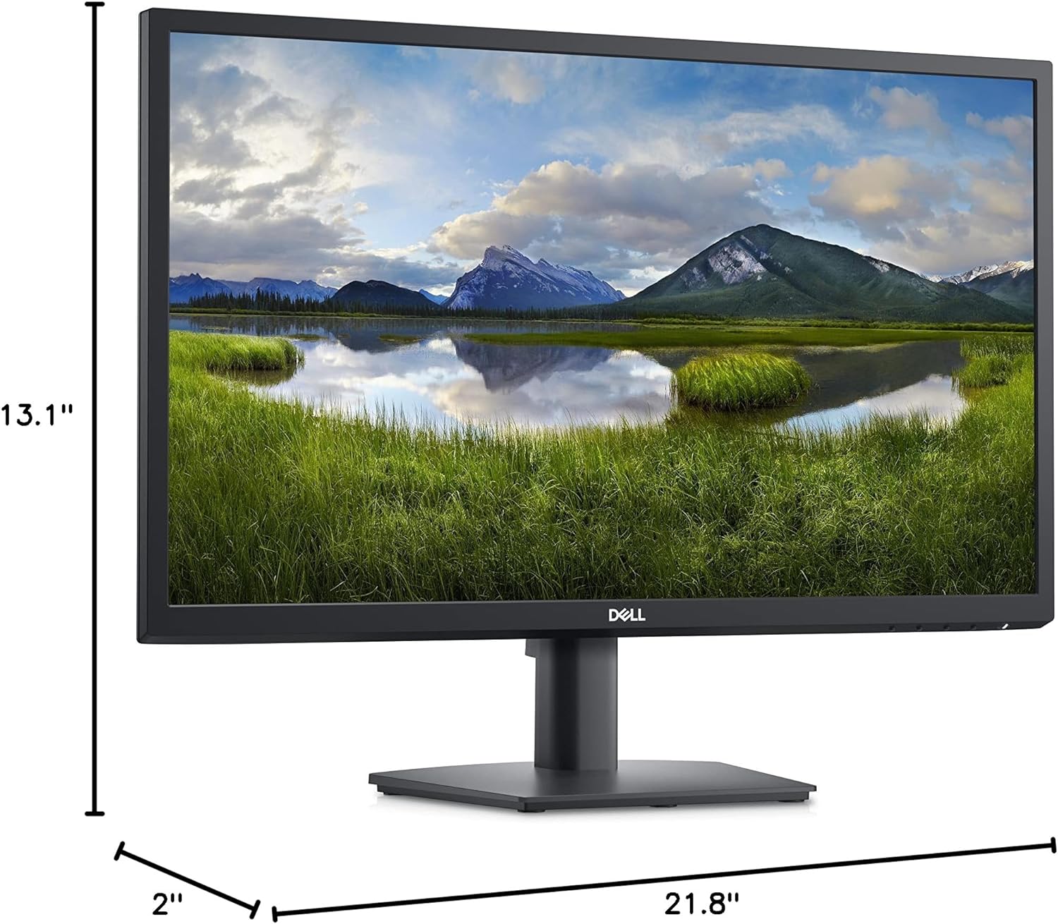 მონიტორი DELL Monitor 23.8" E2423H | Anti-glare |  VA | Full HD (1080p) 1920 x 1080 at 60 Hz | 16:9 | 250 cd/m² | 3000:1 / 3000:1 (dynamic) | DisplayPort 1.2 VGA | 100 x 100 mm (210-BEJD)