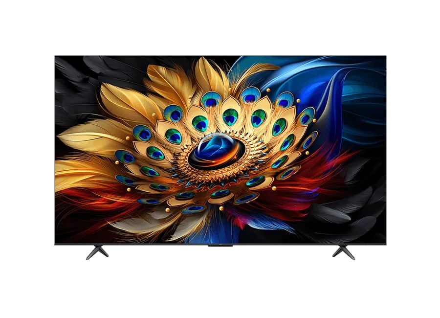 ტელევიზორი TCL QLED TV 85"(216cm)/ 85C655 (2024) 4K Google TV HDR10+  Dolby Atmos  BT5.2 Wi-Fi 2.4+5GHz DVB-T/T2/C/S/S2 2x10W+15W HDMI1.4/HDMI2.0&HDMI2.1 600x400 ( Panel Type VA | Technology Type QLED )