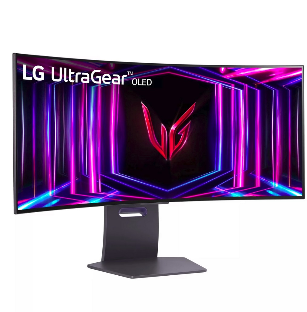 მონიტორი LG  34GS95QE-B 34" Curved UltraGear™ OLED WQHD (3440 x 1440), 21:9,  240Hz 0.03ms G-Sync, AMD FreeSync, 800R Curved Gaming Monitor 1.5M:1, 1YrW