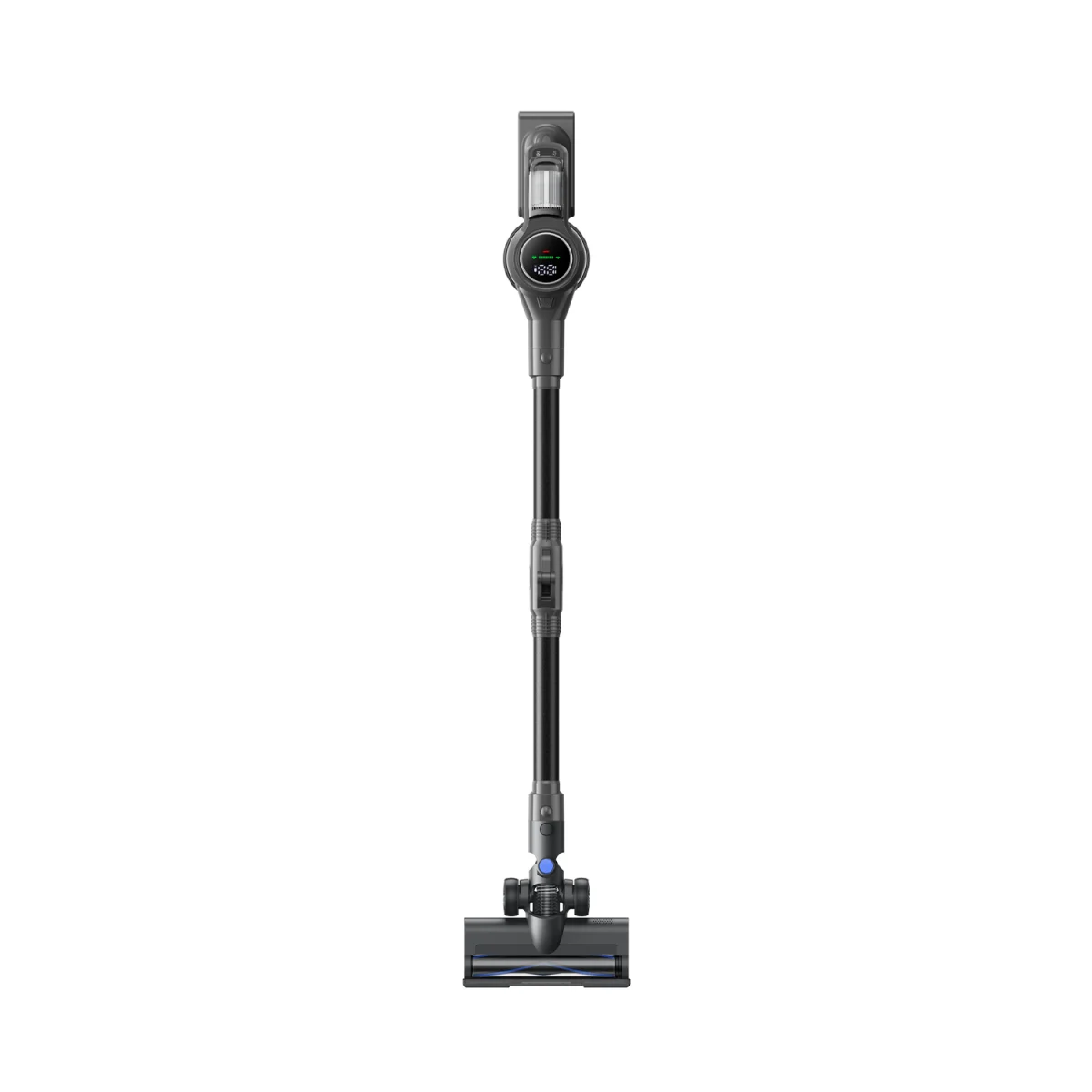 მტვერსასრუტი  Dreame | Mova Trouver Cordless Vacuum Cleaner J30 (VJ12A) | სველი და მშრალი წმენდა. ნომინალური სიმძლავრე: 450W. შეწოვის სიმძლავრე: 24kPa, 144AW. წმენდის დრო: 60 წთ. აკუმულატორის ტევადობა: 7x2500mAh. მტვრის შემგროვებლის ტევადობა: 0.5 ლ. დასაკეცი მილი. LED სენსორული ეკრანი. წყლის ავზი შეიძლება მიმაგრდეს უნივერსალურ ჯაგრისზე მყარი იატაკის გასაწმენდად. LED უნივერსალური ჯაგრისი. წყლის ავზი საწმენდი მიმაგრებით.