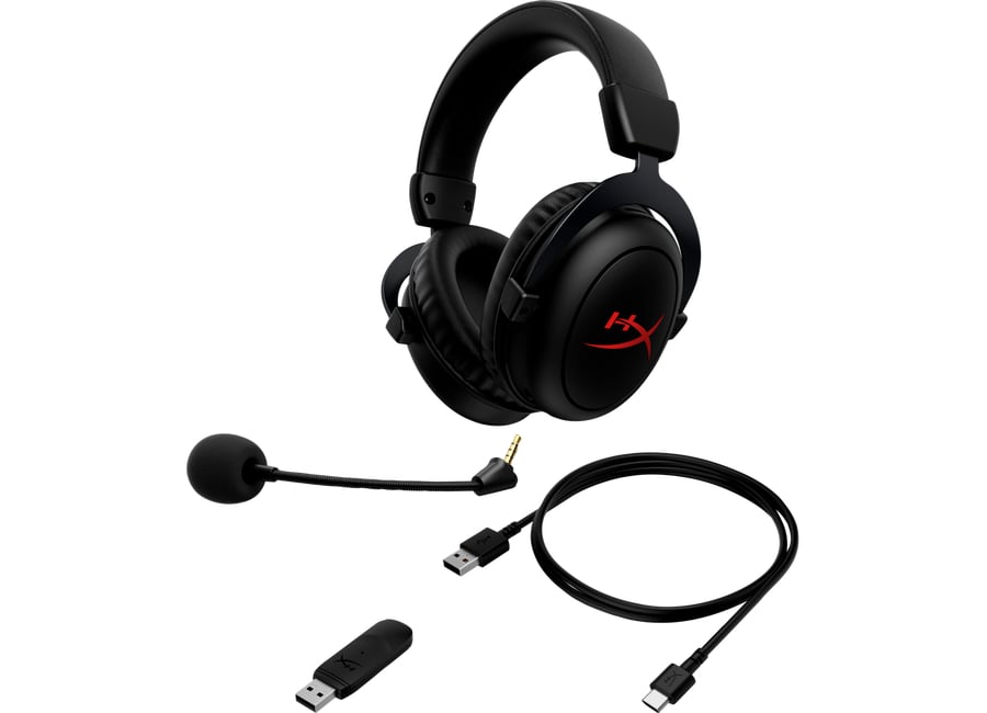 ყურსასმენი HP HyperX Cloud II Core  Wireless Gaming Headset Black - 6Y2G8AA