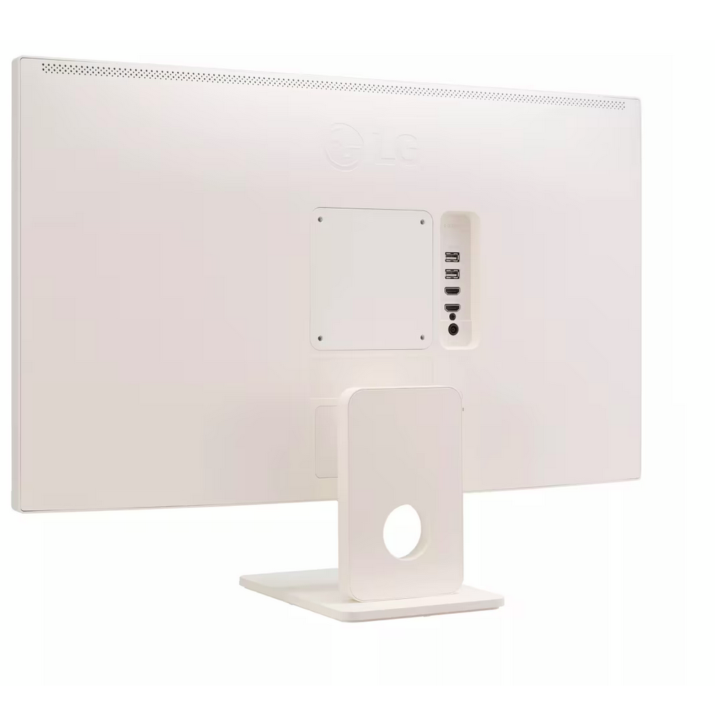 მონიტორი LG 27" 27SR50F-W FLAT FHD IPS MyView White Smart Monitor, webOS, Speakers, HDMI x2, USB x2, 250 cd/m²,  5ms, 1YrW
