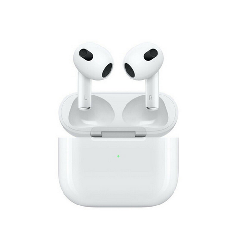 ყურსასმენის ქეისი Mobile Accessory Other/ For Apple AirPods 3 Game Controller Design Earbuds Case Soft Silicone Full Body Protective Cover with Keychain - Grey