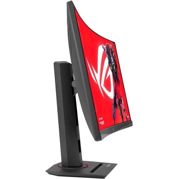 Gaming მონიტორი Asus Monitor 27" ROG Strix XG27WCS HDMI, DP, USB-C, Audio, VA, 2560x1440, 180Hz, 1ms, sRGB 125%, CURVED, AdaptiveSync, HAS, HDR400