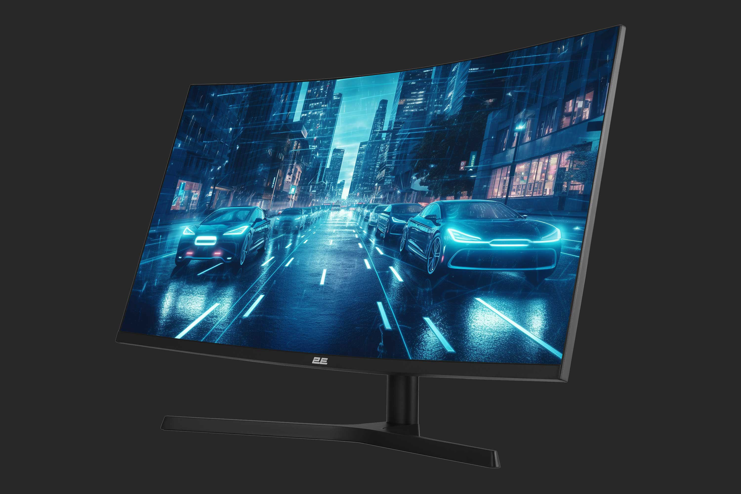 მონიტორი 2E Monitor GAMING 31.5" G3223B 2xHDMI, DP, MM, VA, 2560x1440, 165Hz, 1ms, CURVED, FreeSync (2E-G3223B-01.UA)