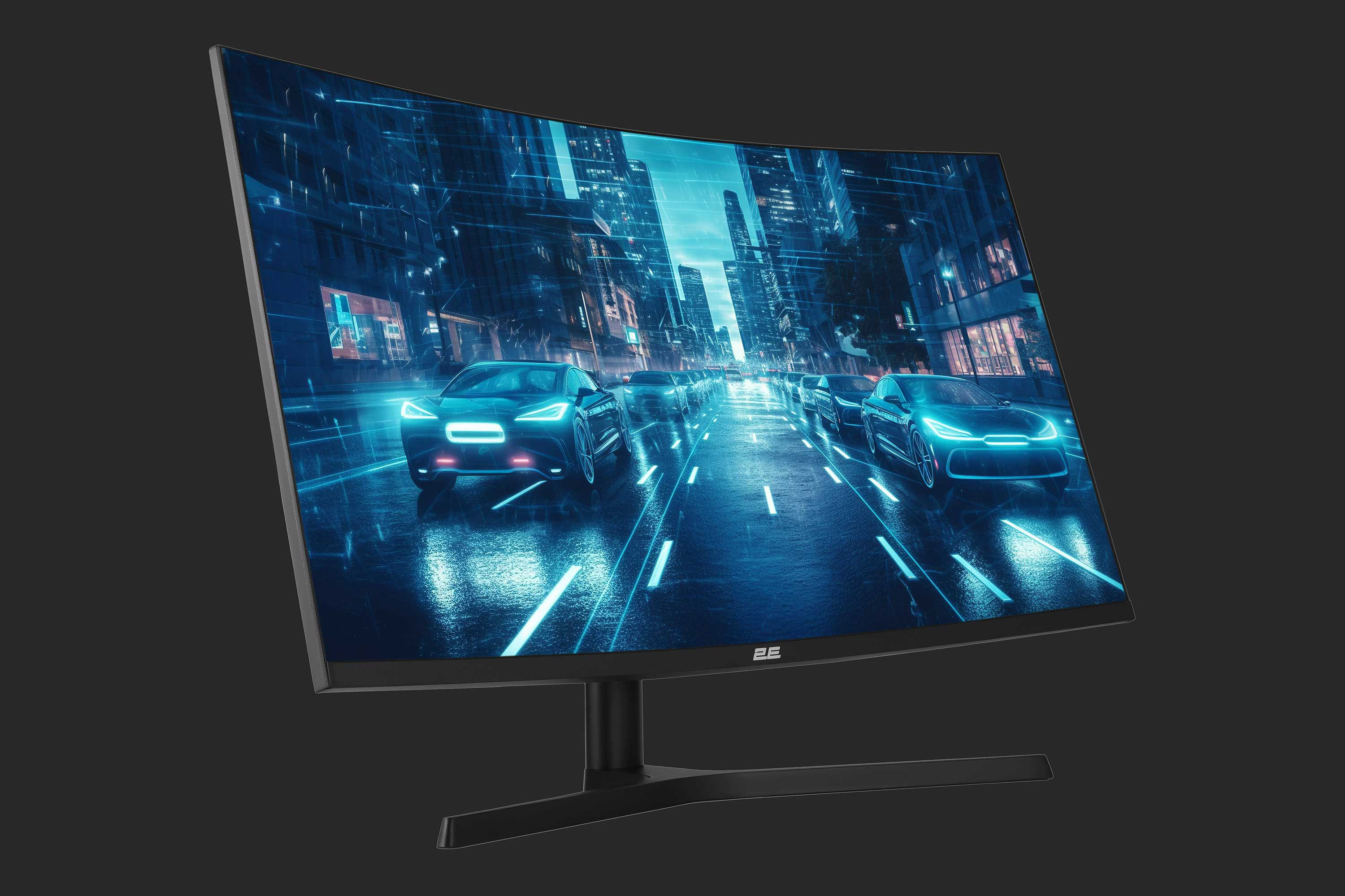 მონიტორი 2E Monitor GAMING 31.5" G3223B 2xHDMI, DP, MM, VA, 2560x1440, 165Hz, 1ms, CURVED, FreeSync (2E-G3223B-01.UA)