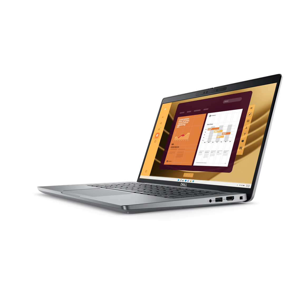 ნოუთბუქი DELL Notebook Latitude 5450 14" FHD IPS AG, Intel U5 135U, 16GB, F512GB, UMA, Lin, gray N098L545014GE_UBU