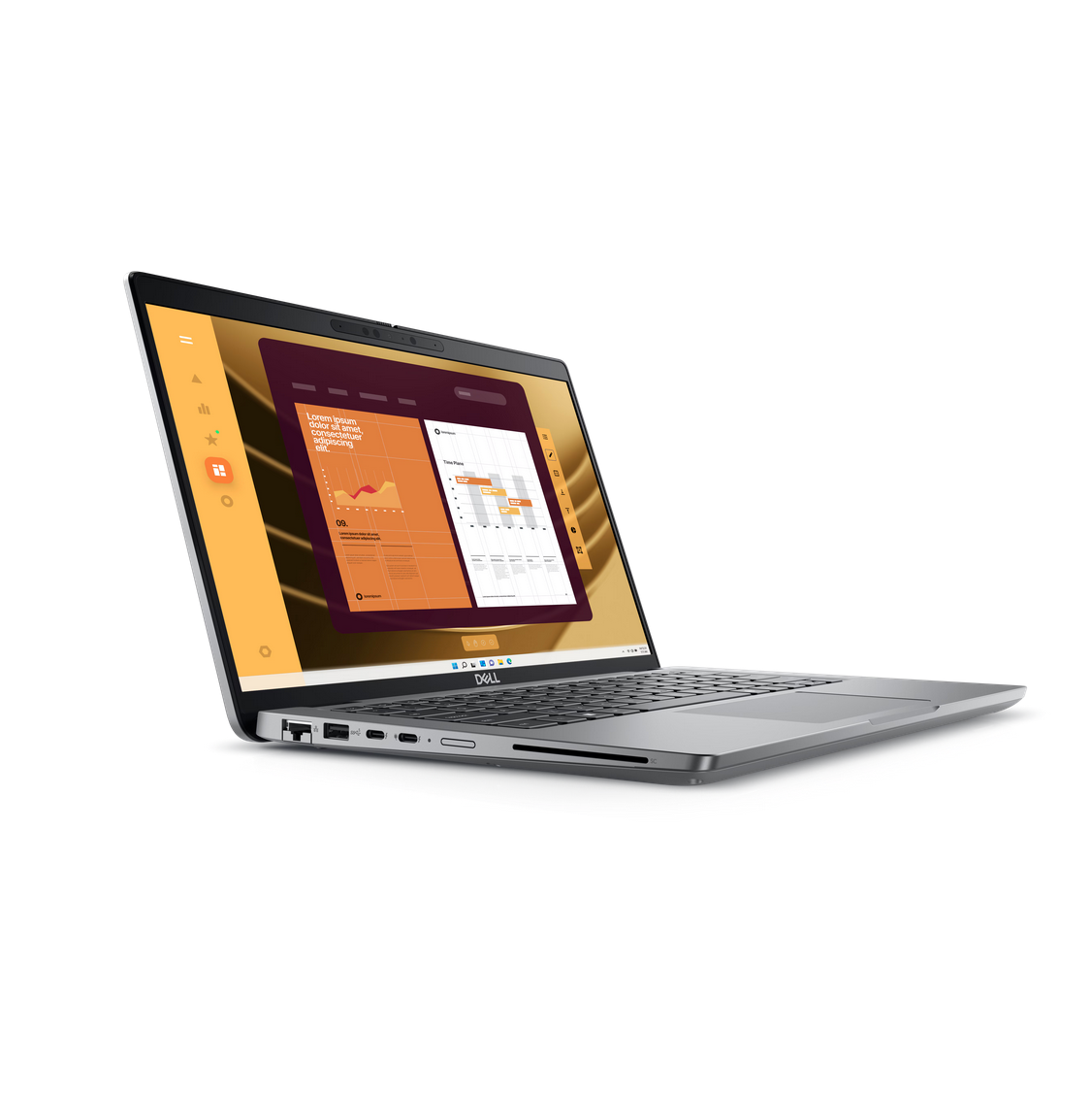 ნოუთბუქი DELL Notebook Latitude 5450 14" FHD IPS AG, Intel U5 135U, 16GB, F512GB, UMA, Lin, gray N098L545014GE_UBU