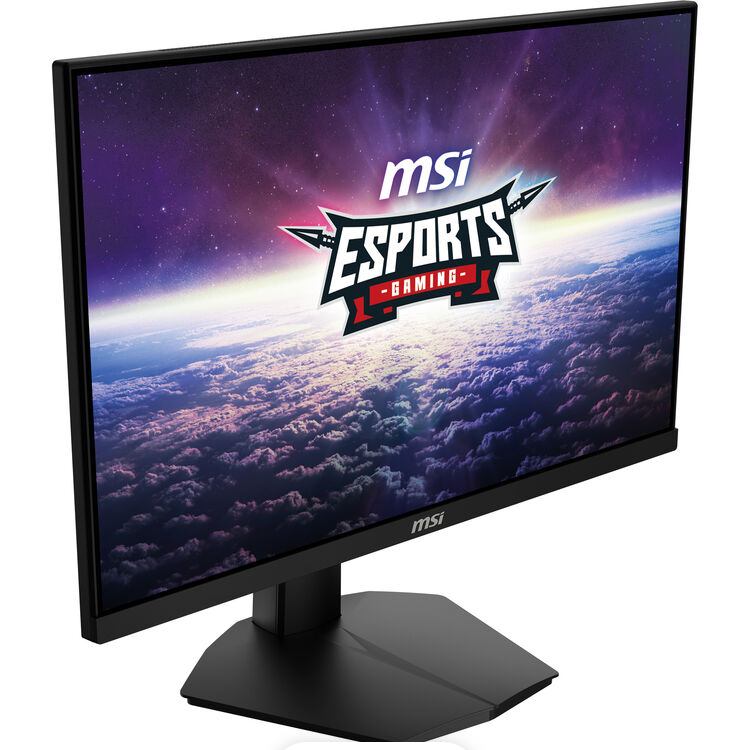 Gaming მონიტორი MSI 24" Optix G244F E2 23.8", IPS, 1920x1080 (Full HD), 1 ms, 180 Hz, 250 cd/m2, 178°/178°, 2xHDMI, DisplayPort, black (9S6-3BB4CH-034)