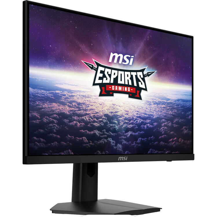 Gaming მონიტორი MSI 24" Optix G244F E2 23.8", IPS, 1920x1080 (Full HD), 1 ms, 180 Hz, 250 cd/m2, 178°/178°, 2xHDMI, DisplayPort, black (9S6-3BB4CH-034)