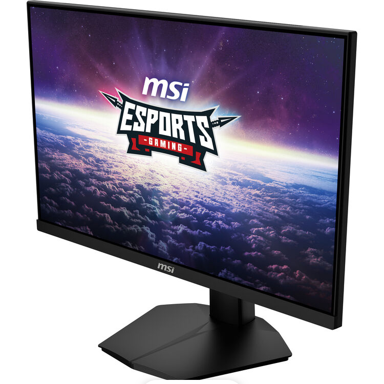 Gaming მონიტორი MSI 24" Optix G244F E2 23.8", IPS, 1920x1080 (Full HD), 1 ms, 180 Hz, 250 cd/m2, 178°/178°, 2xHDMI, DisplayPort, black (9S6-3BB4CH-034)
