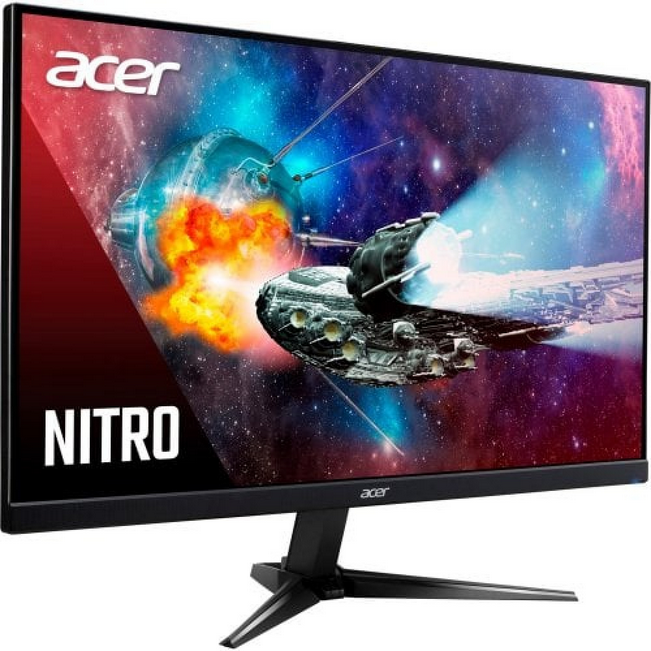 მონიტორი Acer Nitro 23.8" 60cm (1920 x 1080)  IPS 180Hz 16:9  IPS LED 180Hz 1ms/0.5ms(GTG,Min.) 250 nits (UM.QQ1EE.301)