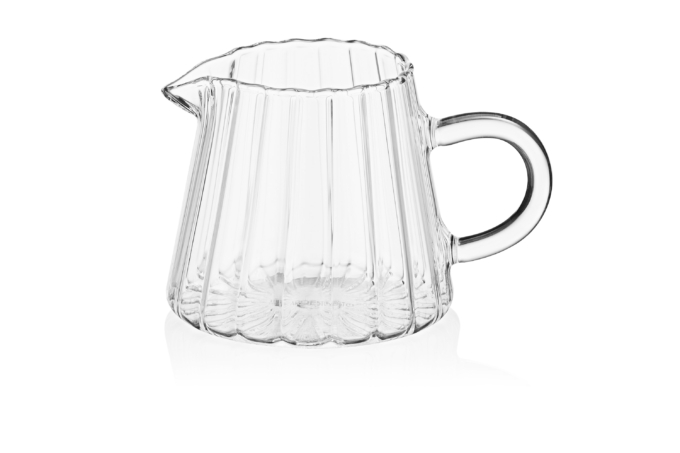 რძის ქილა Ardesto Creamer, 200ml, borosilicate glass, transparent
