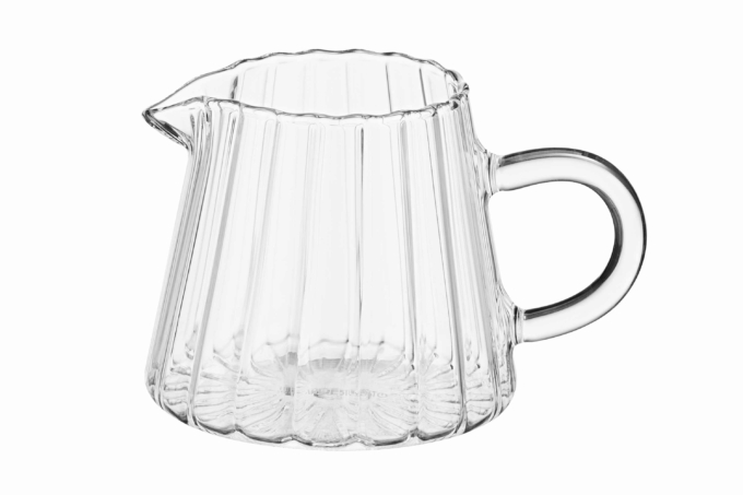 რძის ქილა Ardesto Creamer, 200ml, borosilicate glass, transparent