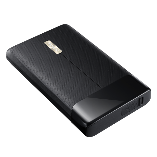 გარე მყარი დისკი Apacer Hard Drive 2.5" USB 3.1 2TB AC731 IP68 Black AP2TBAC731B-1