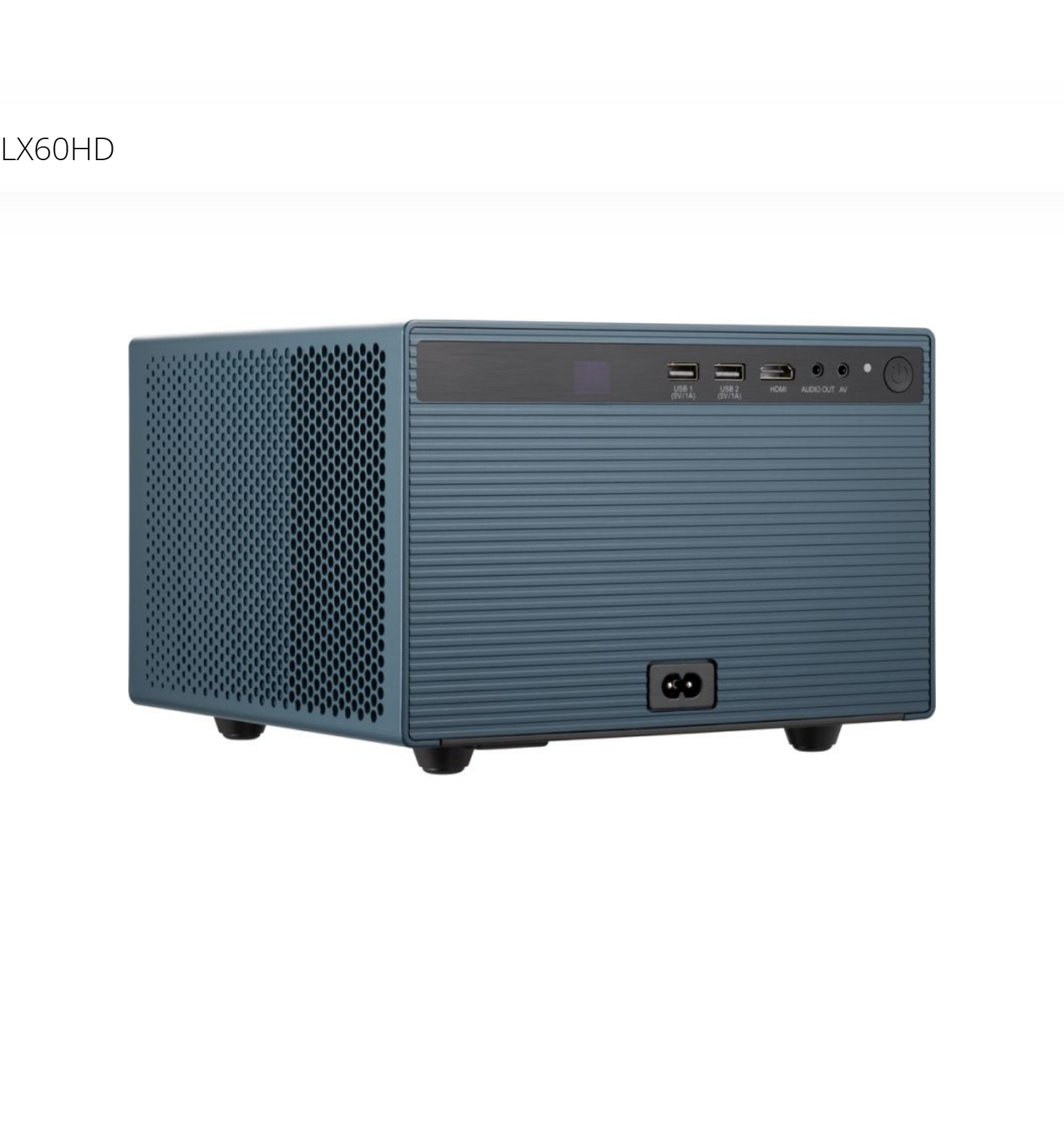 Projector  ViewSonic LX60HD 1080p Smart LED Projector with Built-in Google TV  1LCD/LED  1080p (1920x1080) - 630 AL - Led light source - TR1.2 - TBC noise level(Eco) - 5W SPK