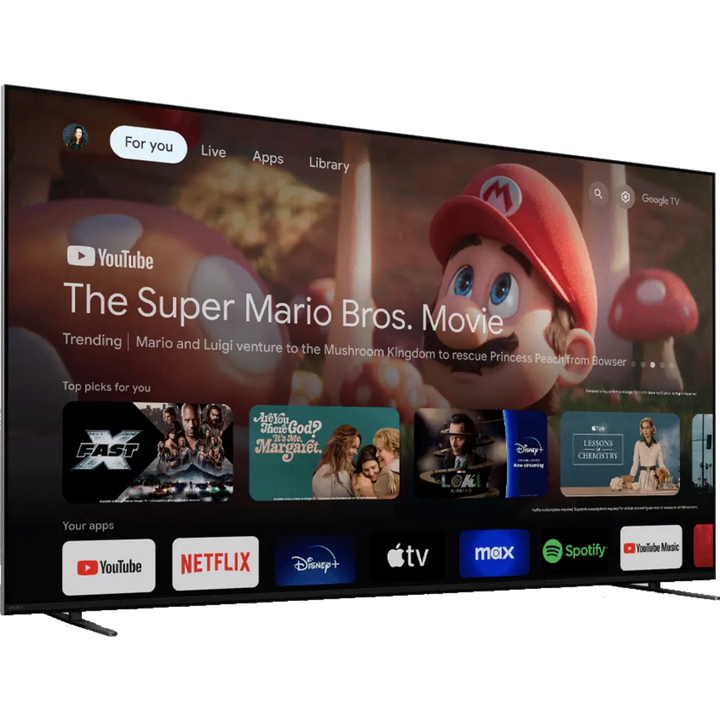 ტელევიზორი TV 65"(165cm) Sony Bravia K-65XR70  (2024)  class Mini LED QLED 4K HDR Google TV (K-65XR70)