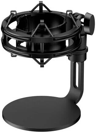 Gaming მიკროფონი HyperX QuadCast 2 S - USB Microphone (Black) (9A273AA) RGB, USB-C, 3.5mm headphone output, 20Hz - 20kHz, 3dB@75Hz, -12dB/Oct