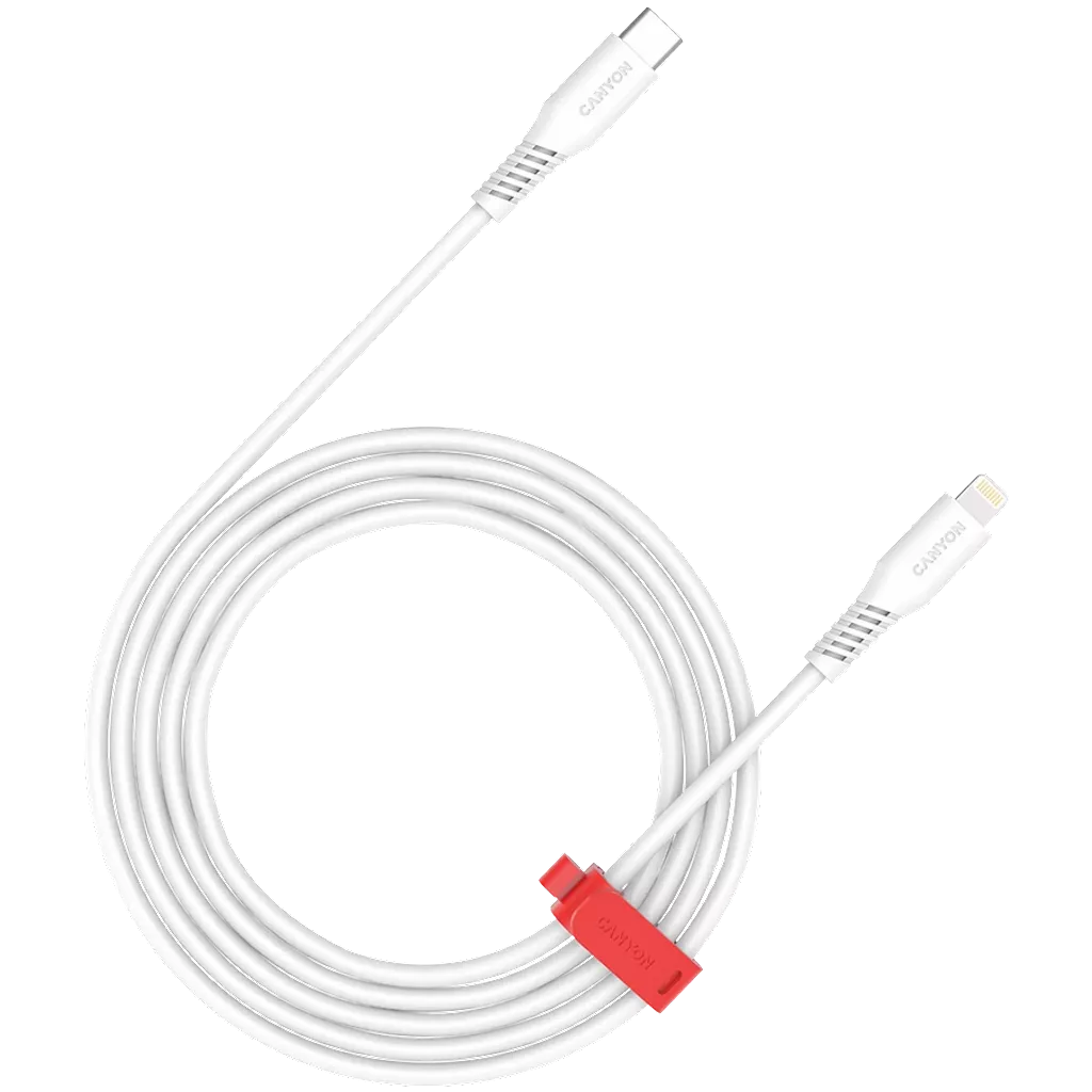 iOS/ Lightning / Canyon CLN30SC USB-C to Lightning 30W Cable (2m) White