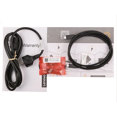 მონიტორი  Lenovo N27p 27" IPS 3840x2160 350 cd/m²  60Hz 4ms 3Wx2 Raven Black (67C3GAC4KZ)