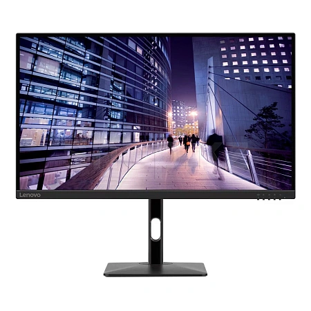 მონიტორი  Lenovo N27p 27" IPS 3840x2160 350 cd/m²  60Hz 4ms 3Wx2 Raven Black (67C3GAC4KZ)