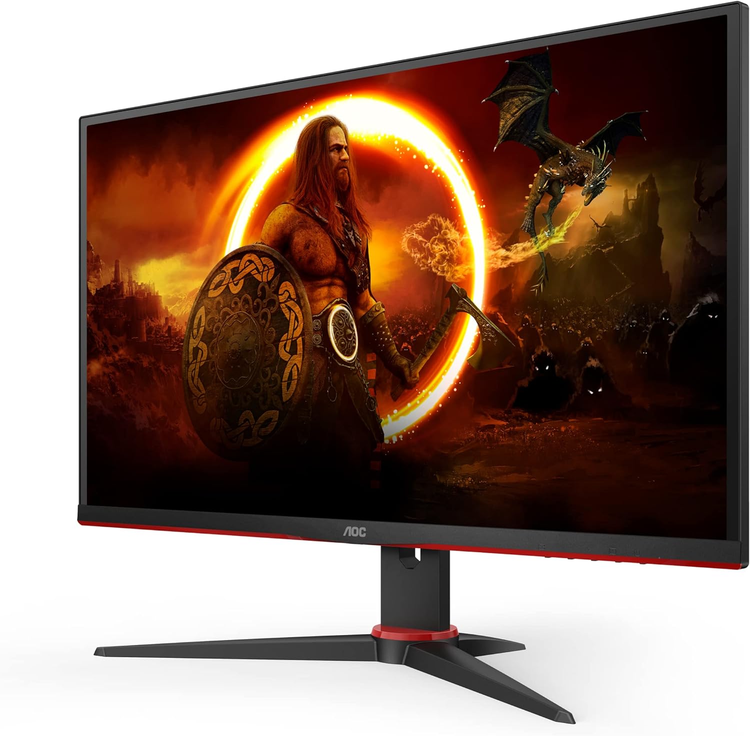 Gaming მონიტორი AOC 27" Q27G2E 27", VA, 2560x1440 (Quad HD), 1 ms, 155 Hz, AMD FreeSync Premium, 250 cd/m2, 178°/178°, 2xHDMI, DisplayPort, black