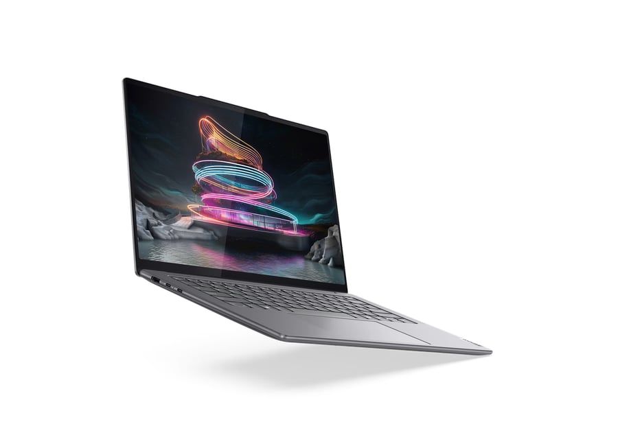ნოუთბუქი Lenovo Yoga Pro 7 14IMH9 (83E20046RK) | 14.5" 3K (3072x1920) IPS 400nits Glossy / Anti-fingerprint, 100% P3, 100% sRGB, 120Hz, Eyesafe | Intel® Core™ Ultra 5 125H, 14C/ 18T, up to 4.5GHz, 18MB | 32GB Soldered LPDDR5x-7467 | 1TB SSD M.2 2280 PCIe® 4.0x4 NVMe | Luna Grey | Windows® 11 Home | 2YrW