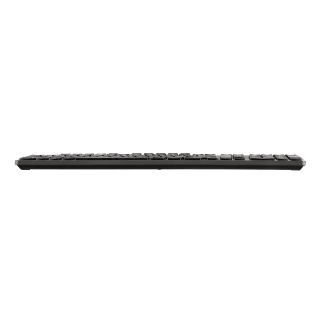 უსადენო კლავიატურა 2E Keyboard membrane KS280 120key, WL/BT, EN/UK/RU, silent, black-grey (2E-KS280WBGR_AK)