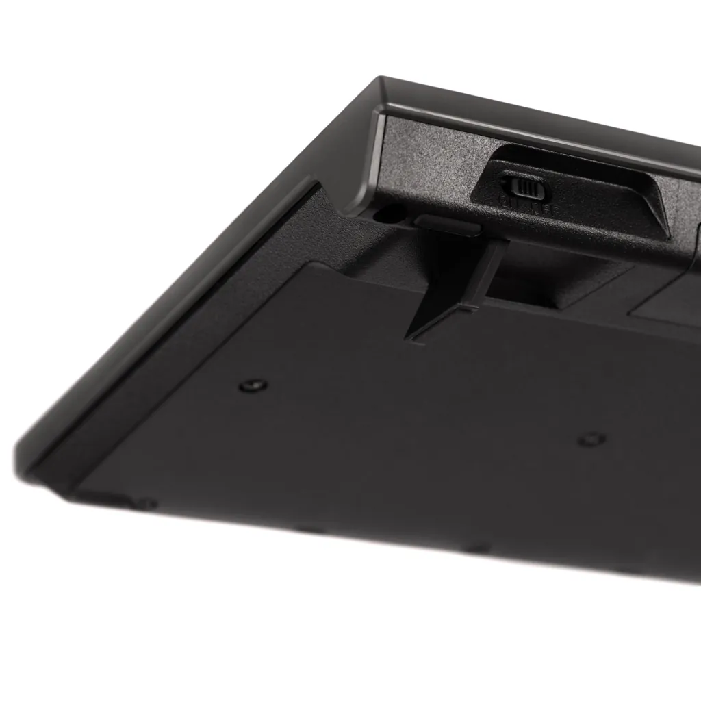 უსადენო კლავიატურა 2E Keyboard membrane KS280 120key, WL/BT, EN/UK/RU, silent, black-grey (2E-KS280WBGR_AK)