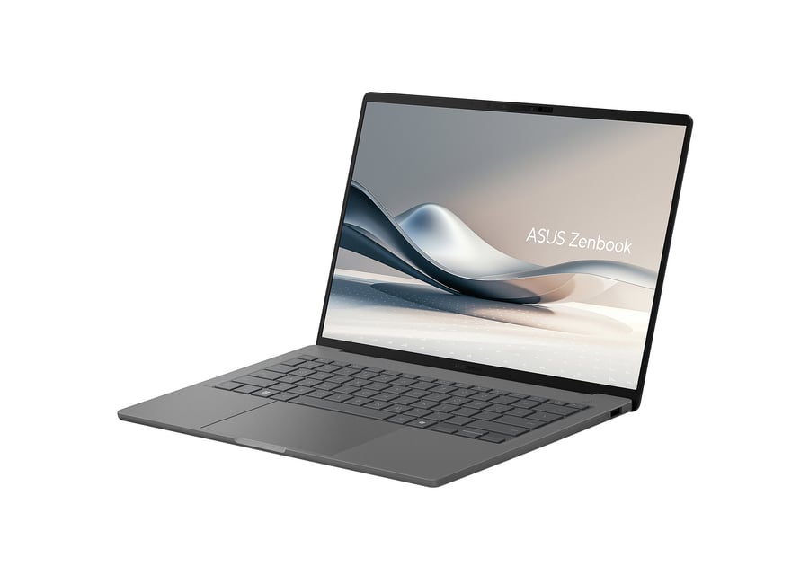 ნოუთბუქი / Zenbook 14  14'' WUXGA  OLED Snapdragon  X Plus 16GB 512GB SSD Adreno iGPU  WIN 11 HOME  GREY