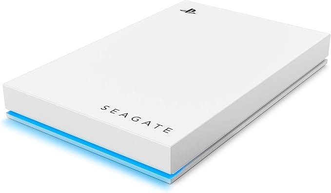 გარე მყარი დისკი Seagate (STLV5000200), 5TB, External HDD For PlayStation 5, 2.5", USB 3.0, White