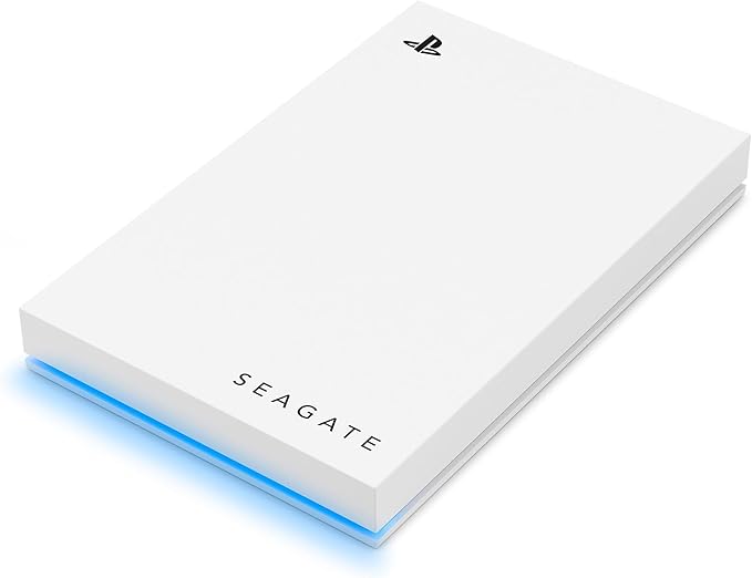 გარე მყარი დისკი Seagate (STLV5000200), 5TB, External HDD For PlayStation 5, 2.5", USB 3.0, White