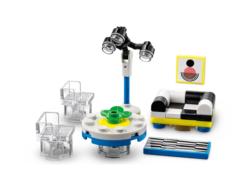 ასაწყობი კონსტრუქცია  LEGO Friends Downtown Flower and Design Stores