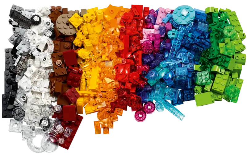 LEGO Classic Creative Transparent Bricks