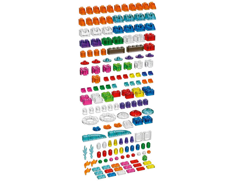 LEGO Classic Creative Transparent Bricks
