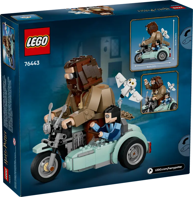 LEGO Constructor Harry Potter Hagrid & Harry's Motorcycle Ride