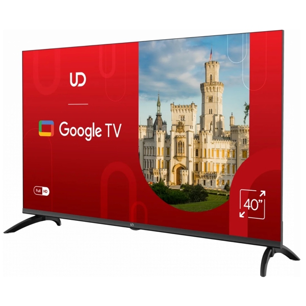 TV/ LED/ UDTV/ TV 40"(101cm)/ UD 40GF5210 Google TV 16:9 FHD  9.5ms 170*/170* 220cd/m2 BT5.0 DVB-T/T2/C/S/S2 WiFi RJ45, Cl+ HDMIx2 USB2.0 2x8W