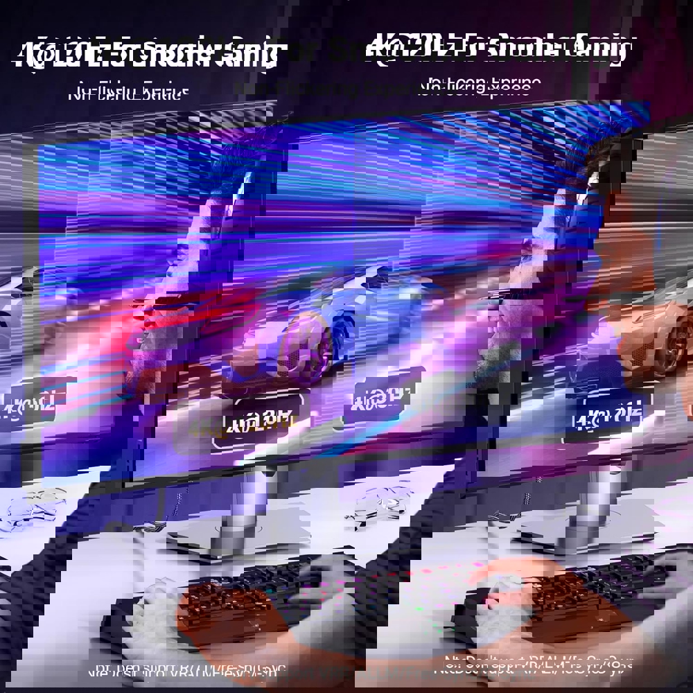 ვიდეო კაბელი UGREEN DP115 (80397), 8K, DisplayPort to HDMI, 2m, Grey