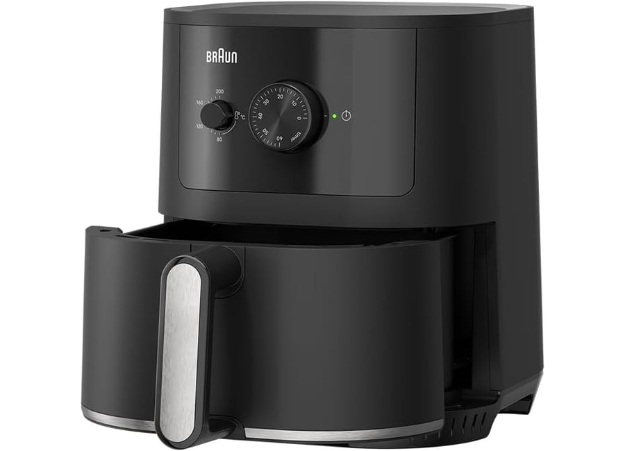 აეროგრილი Braun HF3000IBK MultiFry 3, 1500W, 4.3L, Air Fryer, Black