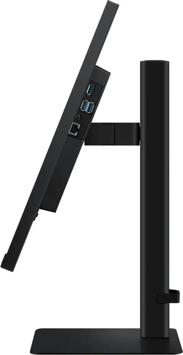 მონიტორი Samsung ViewFinity S6 LS27D604UAIXCI  27", IPS, 2560x1440 (Quad HD), 5 ms, 100 Hz, 350 cd/m2, 178°/178°, HDMI, DisplayPort, RJ-45, USB Type-C, black